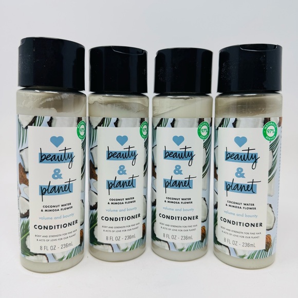 Love Beauty & Planet Other - Love Beauty & Planet Conditioners Coconut Water [PACK OF 4]
